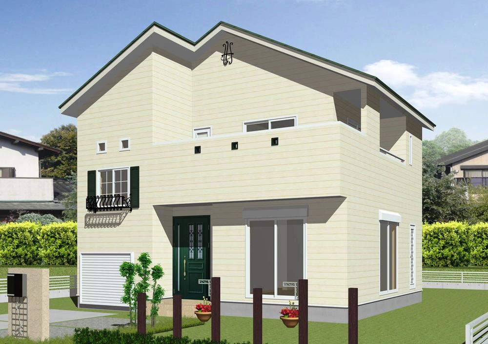Building plan example (exterior photos). Building plan example (No. 1 place) building price 13.5 million yen, Building area 30 square meters