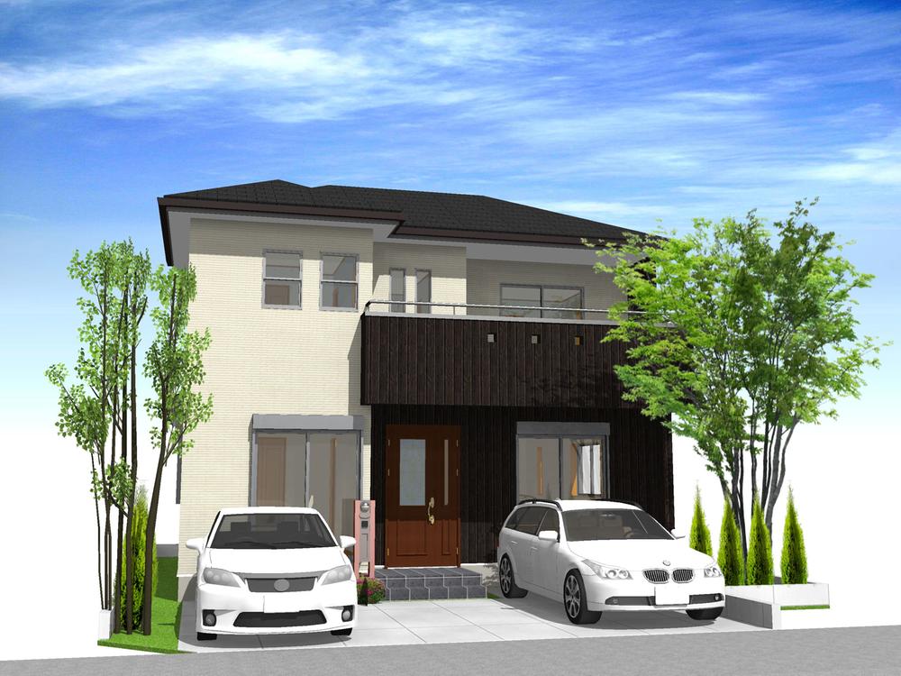 Building plan example (introspection photo). Building plan example (No. 1 place) building price 13.5 million yen, Building area 30 square meters