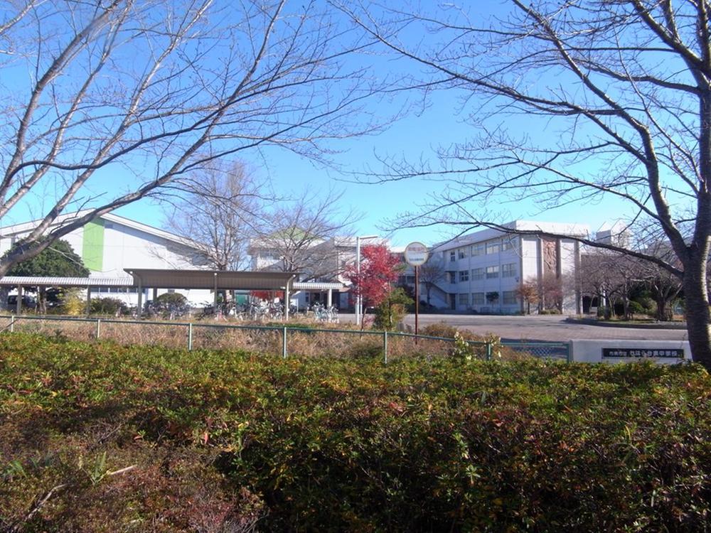 Junior high school. Chiharadai to the south junior high school 730m Chiharadai South Junior High School A 10-minute walk