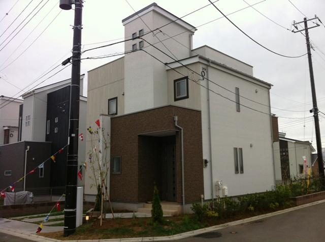 Model house photo. Model house