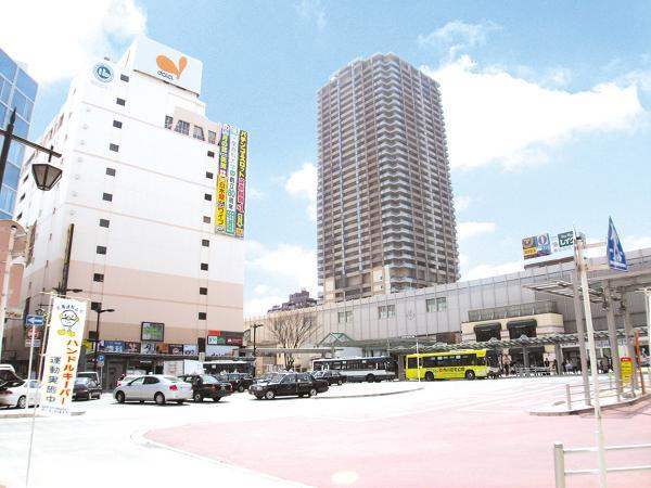 route map. JR Sobu Line Ichikawa Station North
