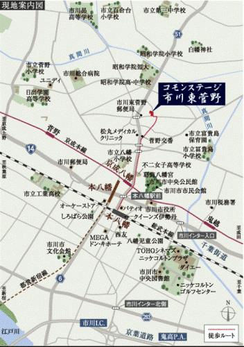 Local guide map