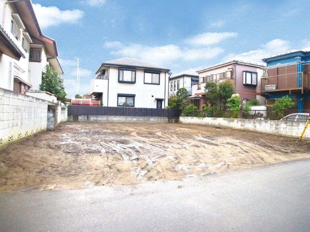 Local photos, including front road. A quiet and tasteful Yahata 6-chome! Please take a look at a time suitable for living environment local. 