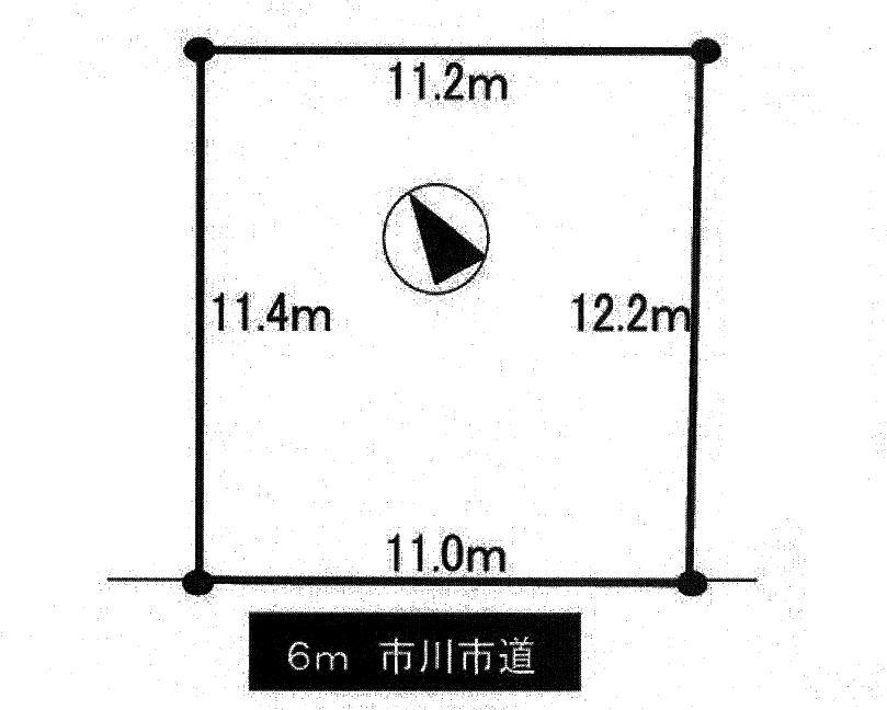 Compartment figure. Land price 17.8 million yen, Land area 132.26 sq m