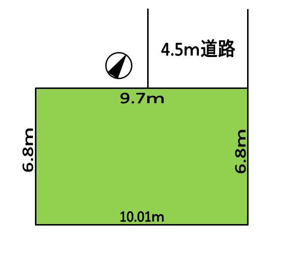 Compartment figure. Land price 15 million yen, Land area 67.04 sq m