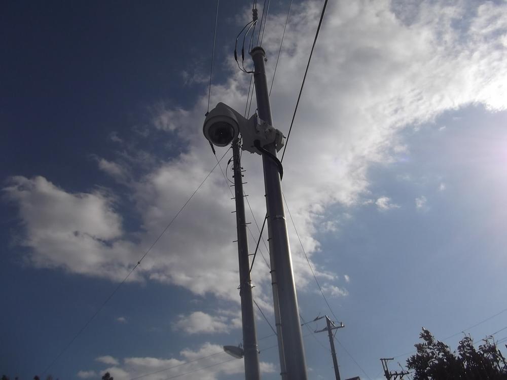 Other. In the vicinity of this subdivision entrance is the "security camera". Time of emergency is, You can check intruder here of the video!