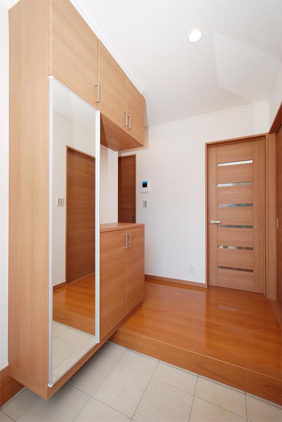 Model house photo. My style Otsuka 7 Building model house Entrance (July 2013) Shooting