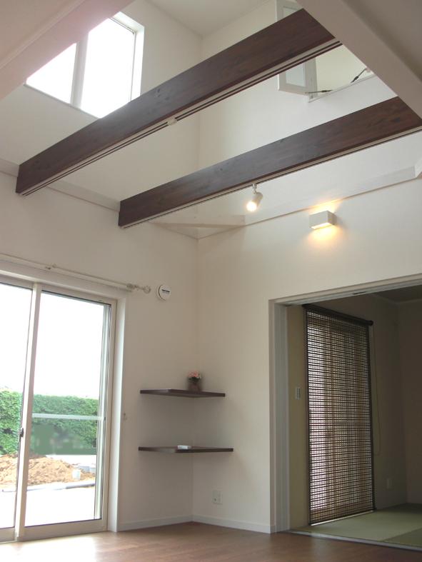 Building plan example (introspection photo). A blow-bright living (construction cases)