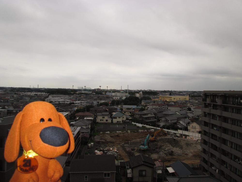 View photos from the dwelling unit. Although cloudy ・ ・ ・ It is a good view because the ninth floor of