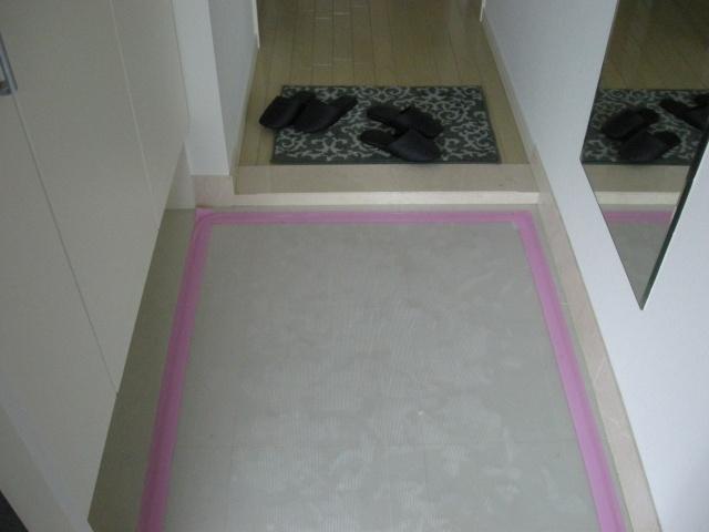 Entrance. Place the mirror on the front door to go out when it is also a confirmation of grooming