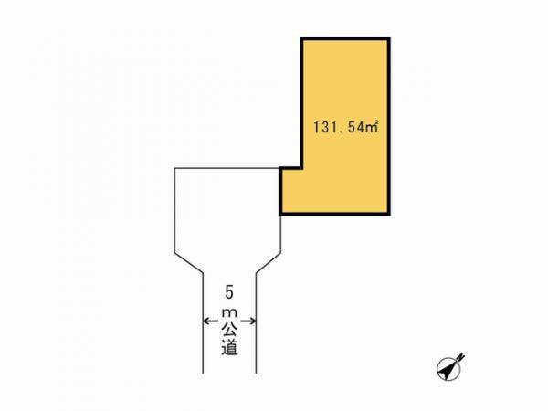 Compartment figure. Land price 25 million yen, Priority to the present situation is if it is different from the land area 131.54 sq m drawings