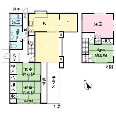 Compartment figure. Matsudo, Chiba Prefecture Sendabori