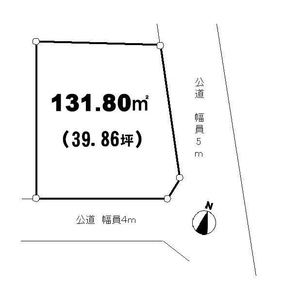 Compartment figure. Land price 20 million yen, Land area 139.74 sq m