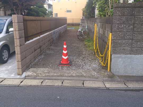 Local land photo. Site frontage