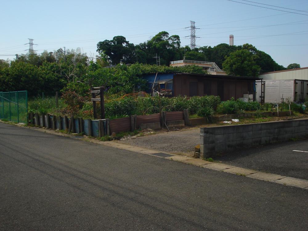 Other local. Frontage of the site from the front road