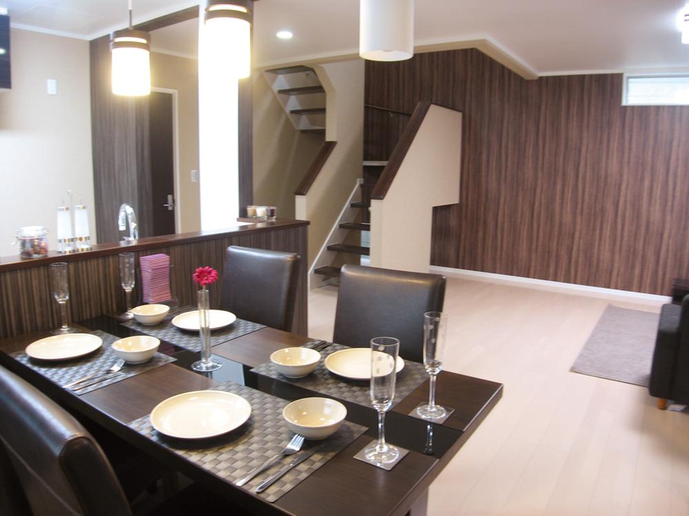 Model house photo. Model house