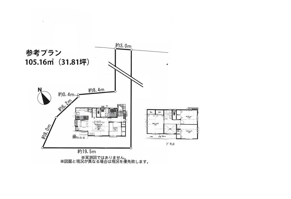 Other building plan example. Building plan example building price 18,750,000 yen, Building area 105.16 sq m