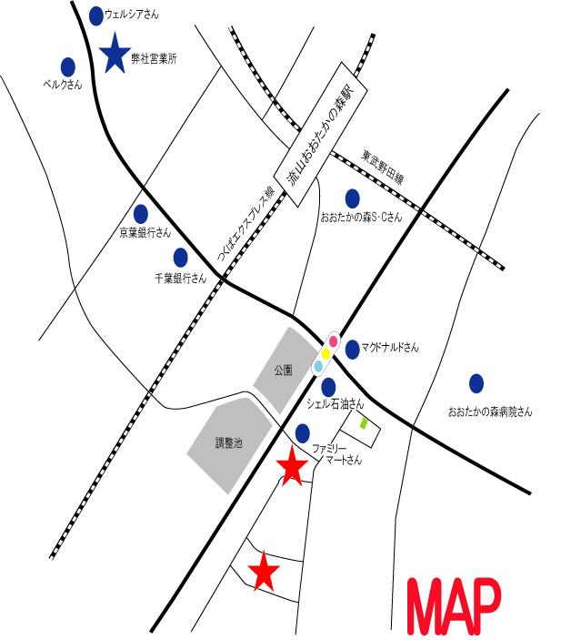 Access view. Information map