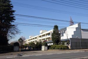 Junior high school. Nagareyama 1700m to stand the South Junior High School