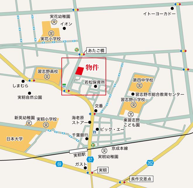 Local guide map. Local guide map