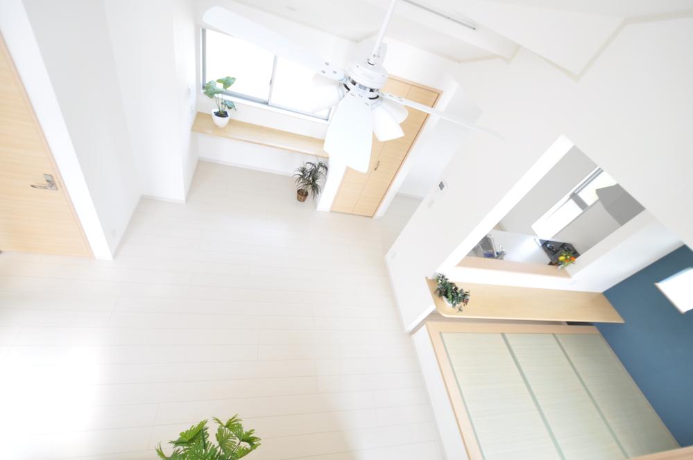 Building plan example (introspection photo). Building living example of construction