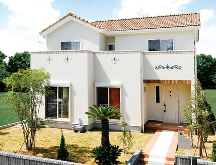 Model house photo. Model house