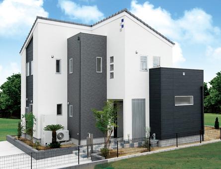 Model house photo. Model house