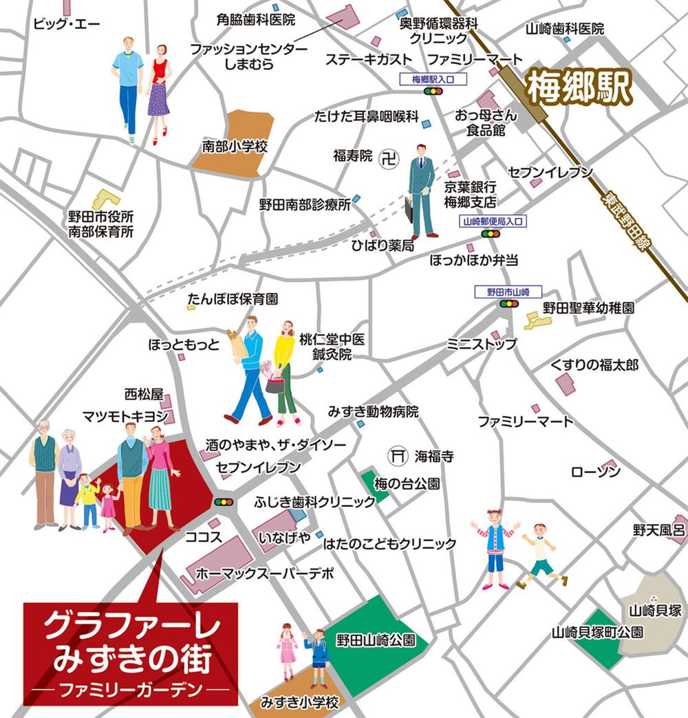 Local guide map