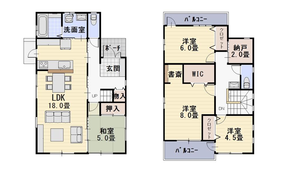 Other. Reference Plan: total floor area of 33.56 square meters, 4LDK, Car space 2 cars