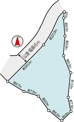 Compartment figure. Land plots land area / 783.80 sq m (measured)