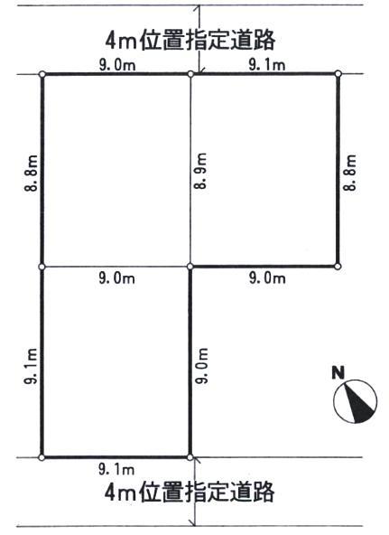 Compartment figure. Land price 7 million yen, Land area 242.17 sq m