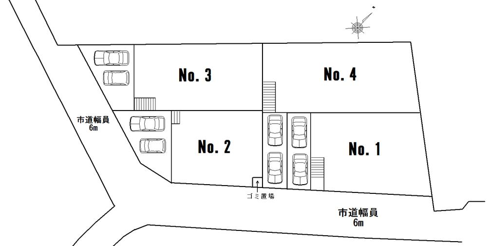 The entire compartment Figure. South-facing sunny in the terraced field