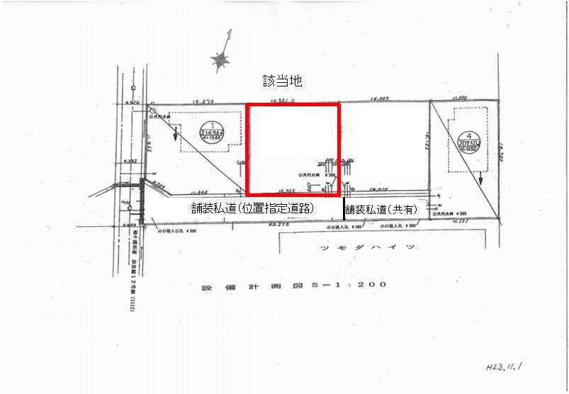 Compartment figure. Land price 12.3 million yen, Land area 198.36 sq m