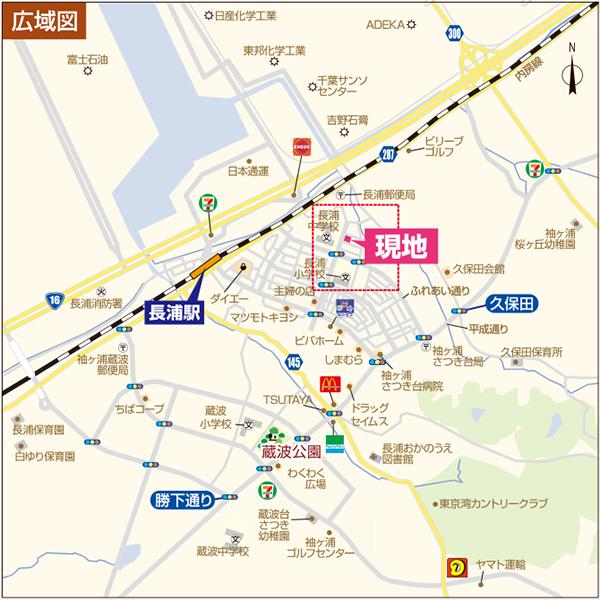 Local guide map. ※ Near the guide map