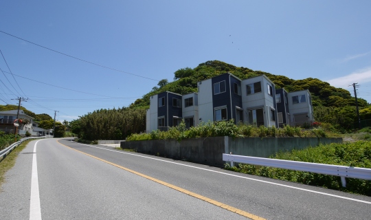 Building appearance. Distant view