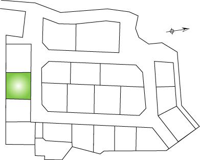 Compartment figure. Land price 9.73 million yen, Land area 189.23 sq m