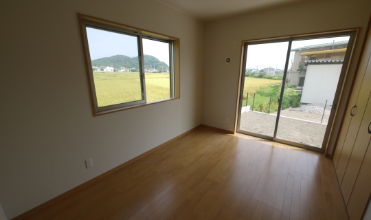 Living and room. Western style room