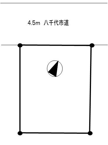 Compartment figure. Land price 7.9 million yen, Land area 81.46 sq m
