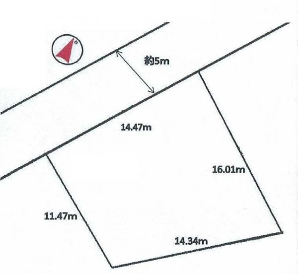 Compartment figure. Land price 25,800,000 yen, Land area 194.69 sq m