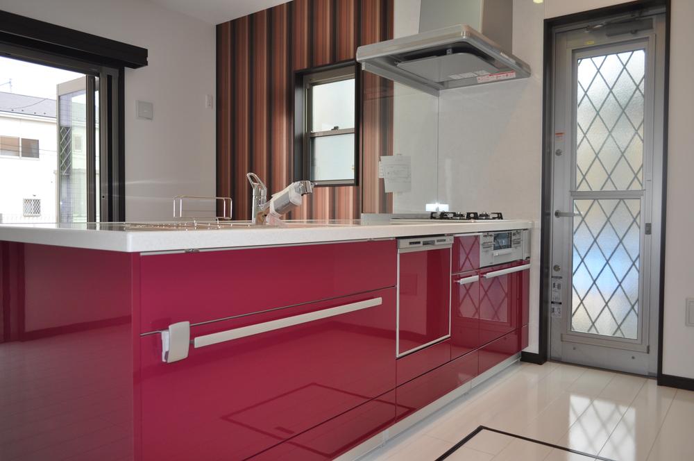 Building plan example (Perth ・ Introspection). Open kitchen