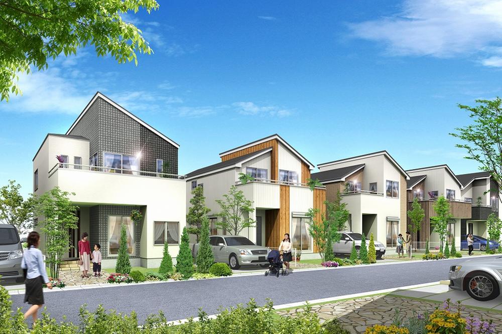 Building plan example (Perth ・ appearance). Create a floor plan in the free plan