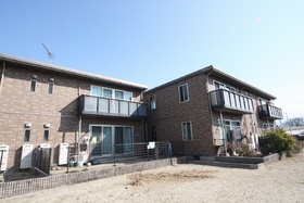 Building appearance. Day good at building A & B Building lightweight steel frame two-story south-facing balcony