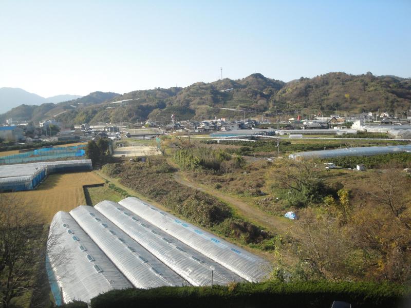 Balcony. The view from the fifth floor of the balcony is idyllic.