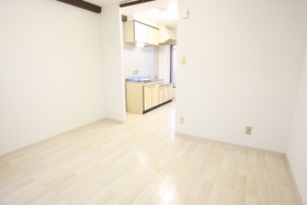 Living and room. It is a bright room that has been unified with white