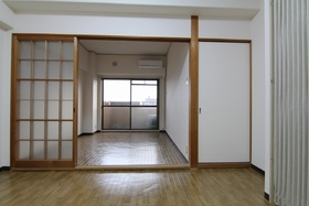 Living and room. Western style room