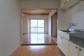 Kitchen. Also spacious around the kitchen