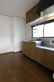 Kitchen. There is also a kitchen two-burner gas stove can be installed window