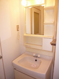 Washroom. Independent wash basin