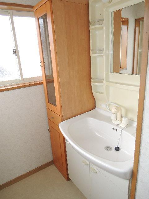 Washroom. With shampoo dresser