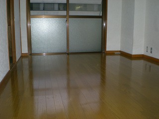 Living and room. We took in the night. Sorry dark. 